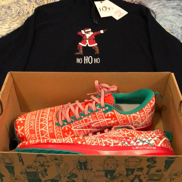 Brooks Shoes Brooks Levitate 5 Christmas Merry Running Brooks Shoes Brooks Levitate 5 Christmas Merry Running